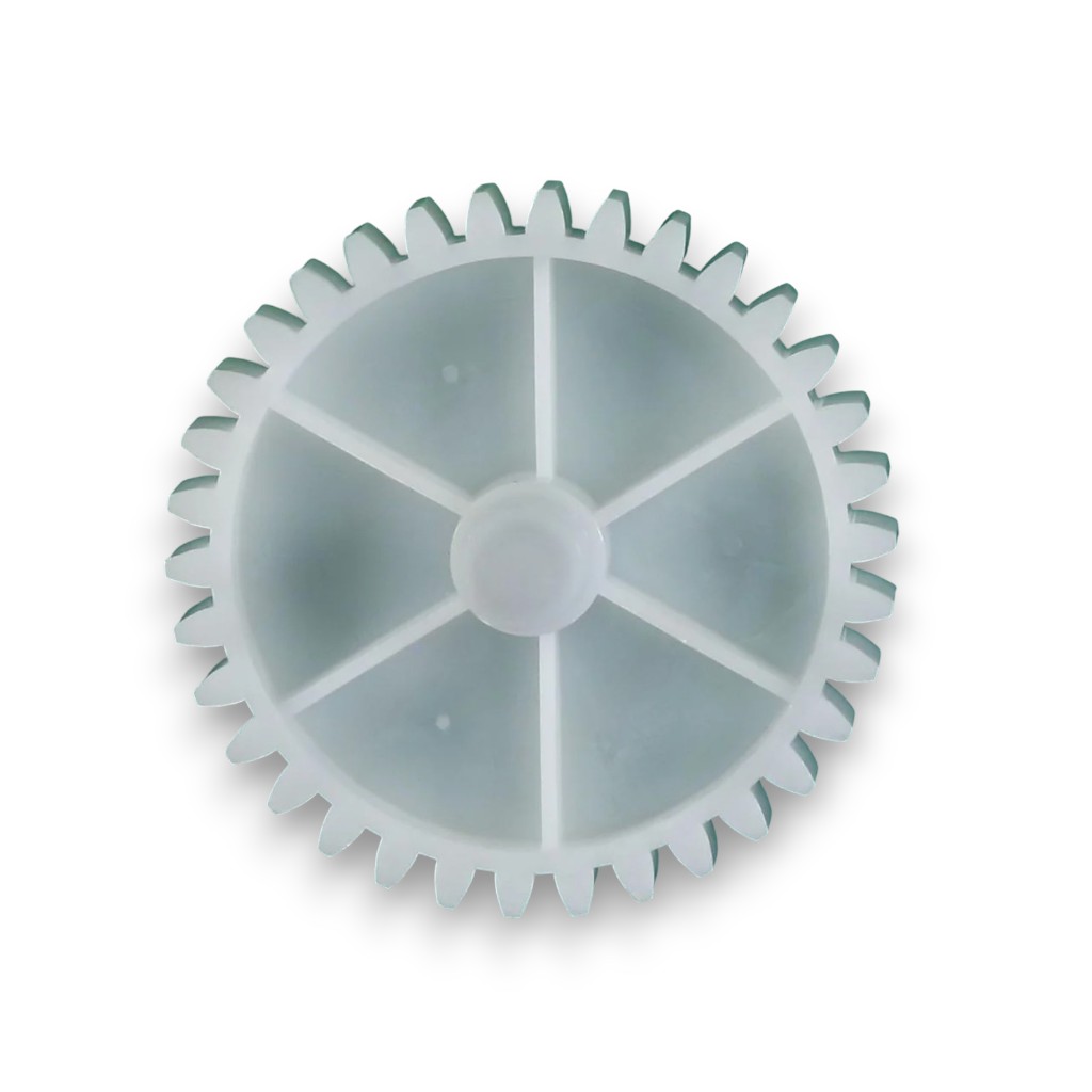 Шестеренка мясорубки Polaris D-71,5/12мм h54мм z34 прямой металлический вал на штоке PLR027