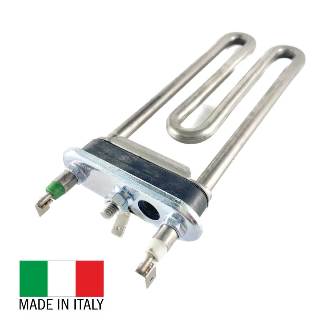 ТЭН для стиральной машины Indesit 1700W, L-170мм, универсальный, прямой с отверстием под датчик T-Controls Италия, 292762, 094715, 3160204, 3406230