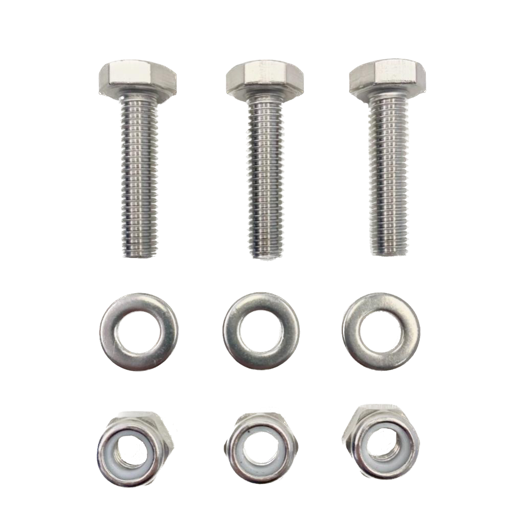 Комплект болтов крепления лучей крестовины М10х30. Нержавеющий прочный крепеж