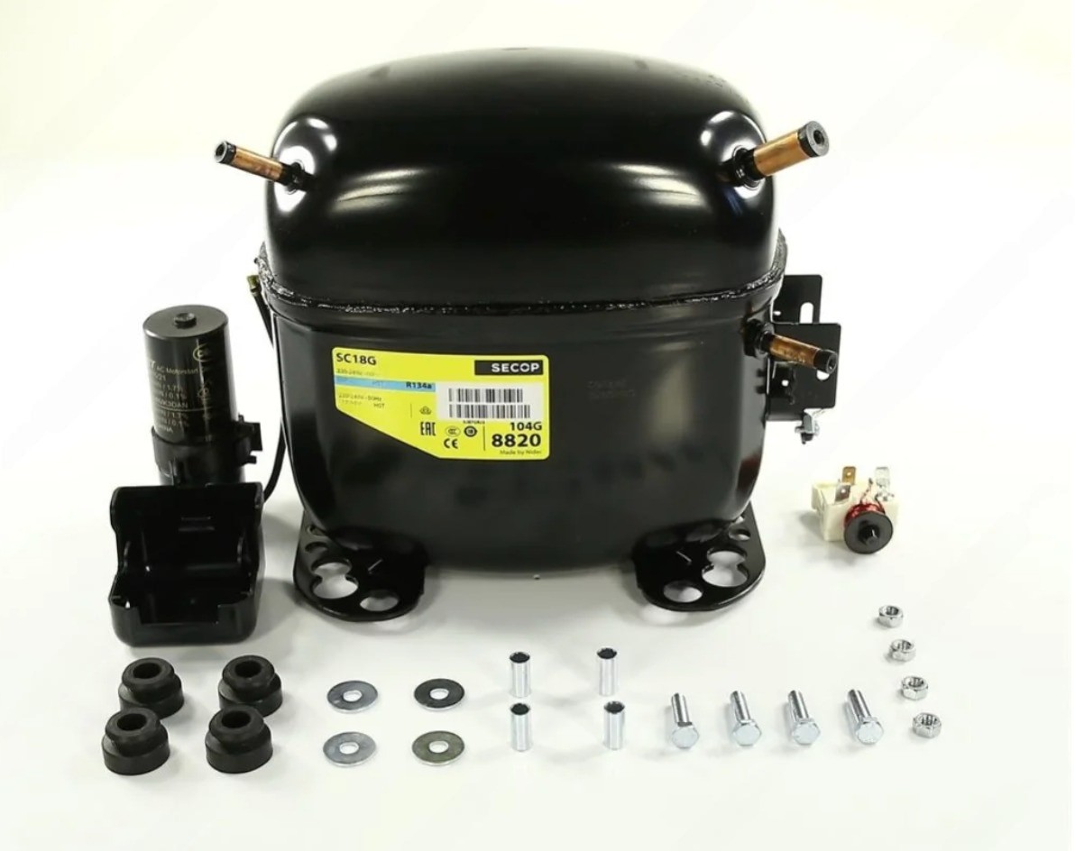 Компрессор Secop SC18G (Danfoss 104G3587) 397 Вт, R‑134a, LBP