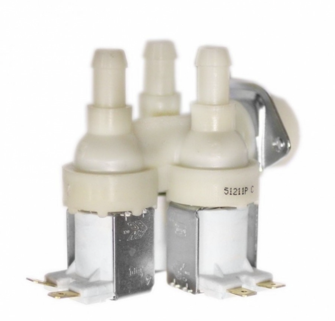 Клапан заливной для стиральной машины Beko, Whirlpool 3Wx90 (TY-J804) VAL031UN