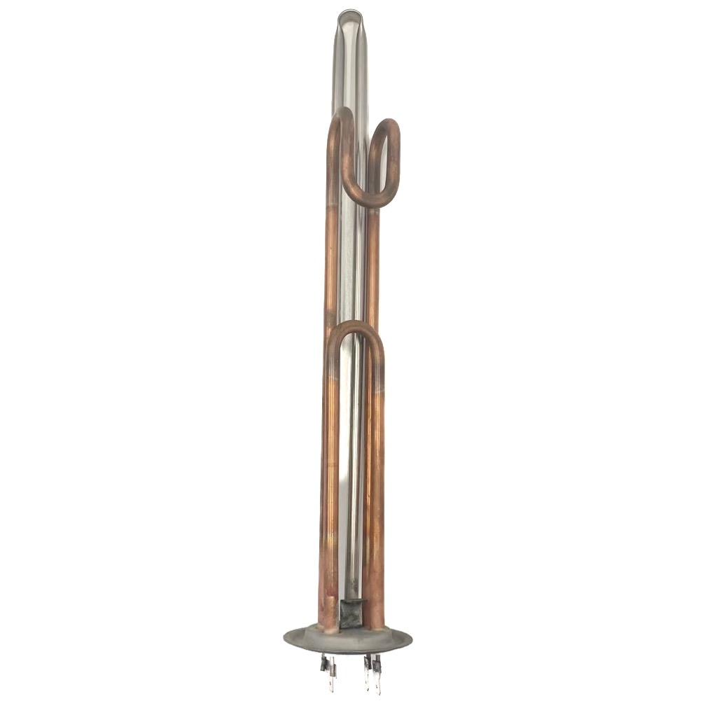 ТЭН водонагревателя Elsotherm, Termolux, Timberk RF 2000W (1,5+0,5), Фланец 70 мм, М6, МЕДЬ 20110 ТЭН водонагревателя Elsotherm, Termolux, Timberk RF 2000W (1,5+0,5), Фланец 70 мм, М6, МЕДЬ 20110