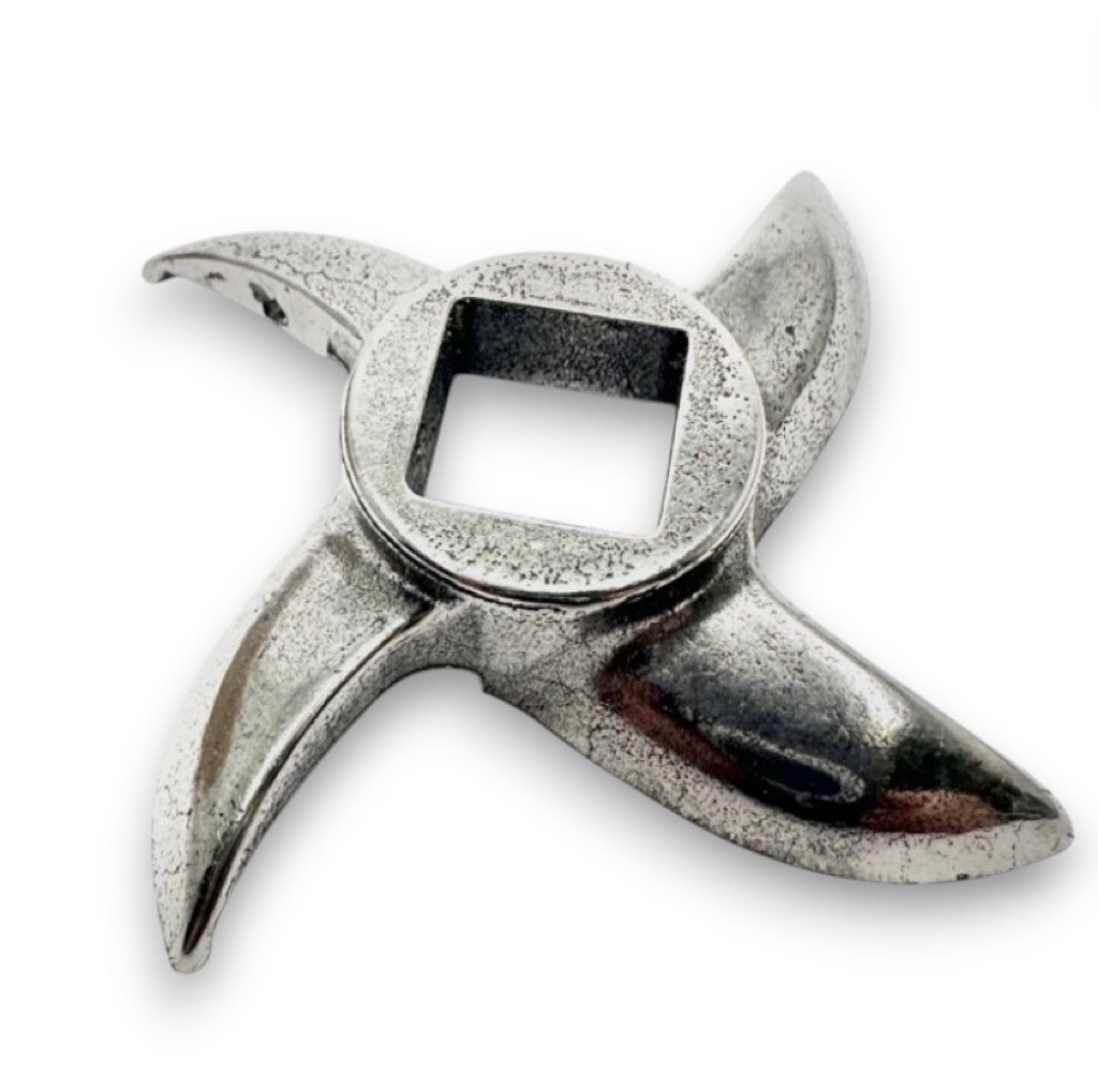 Нож мясорубки промышленный D=61 мм, посадка 12мм