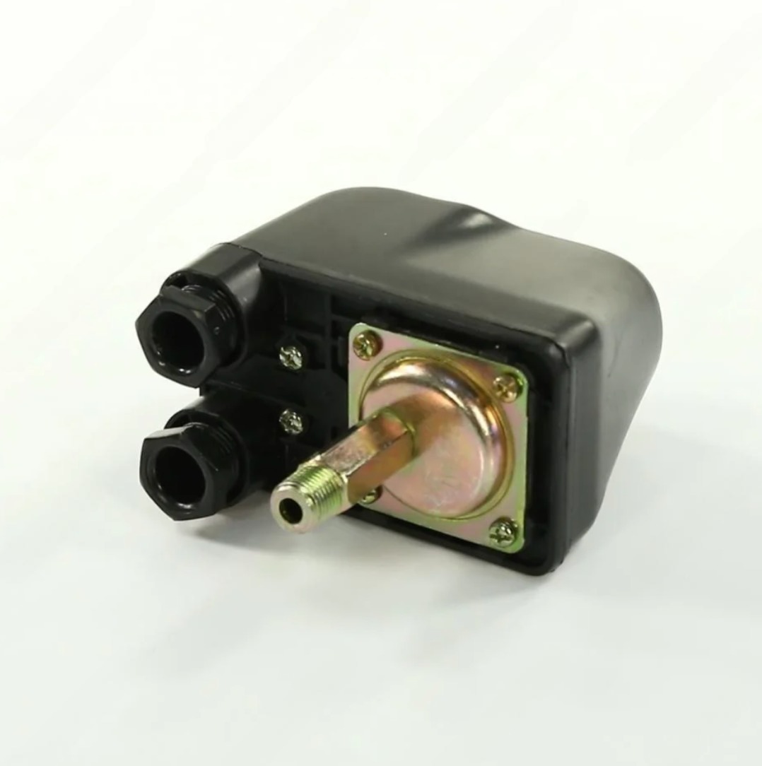 Реле давления водяного насоса наружная резьба черный NSS006