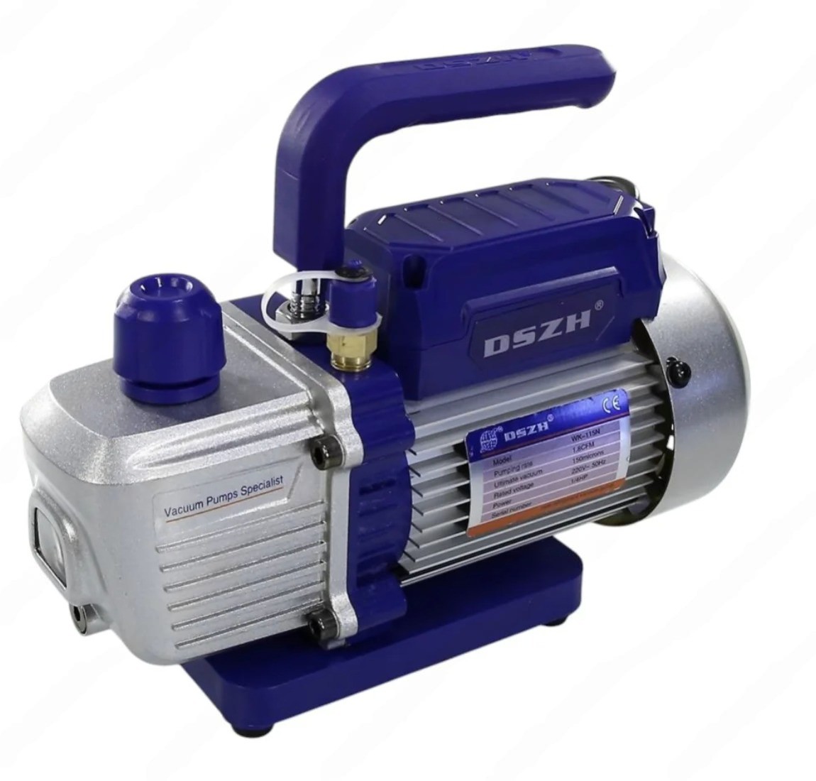 Насос вакуумный одноступенчатый WK-115N mini 42 л/мин 1.8 CFM