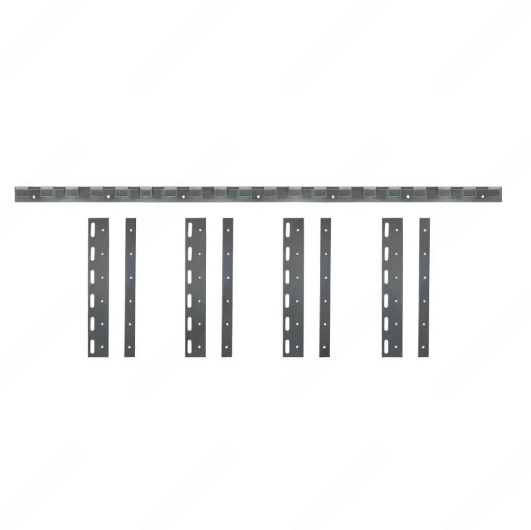 Крепеж занавес ПВХ L-300мм 1м гребенка + 4 подвесок