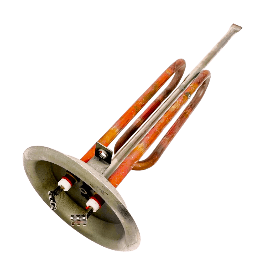 Тэн водонагревателя Electrolux 1500w, RF 92 мм, медь, М6, L-260мм 2 клеммы под стержневой термостат (мама) 20098