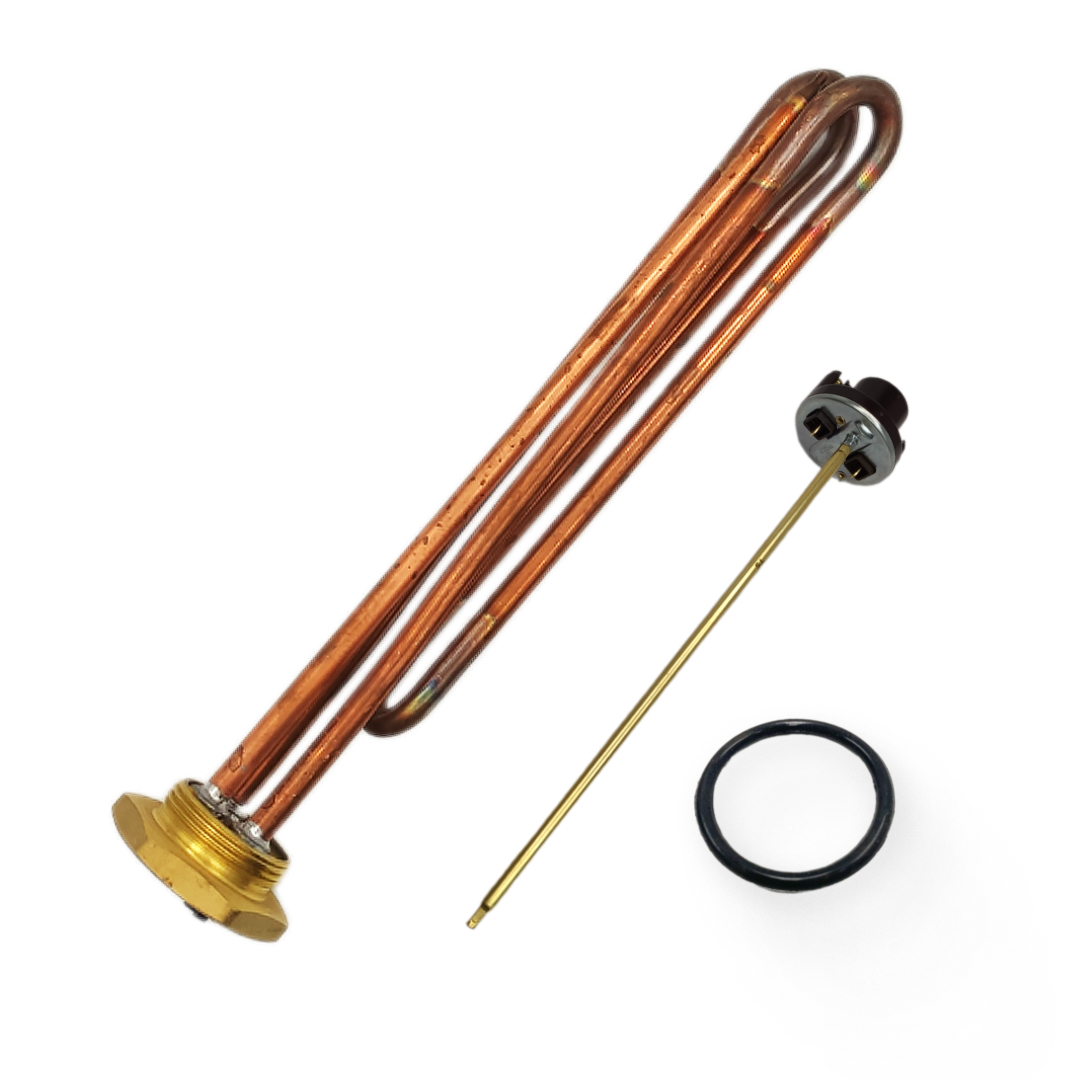 Комплект ТЭН водонагревателя RCT 3000W Ø42мм, 182384 + терморегулятор и прокладка