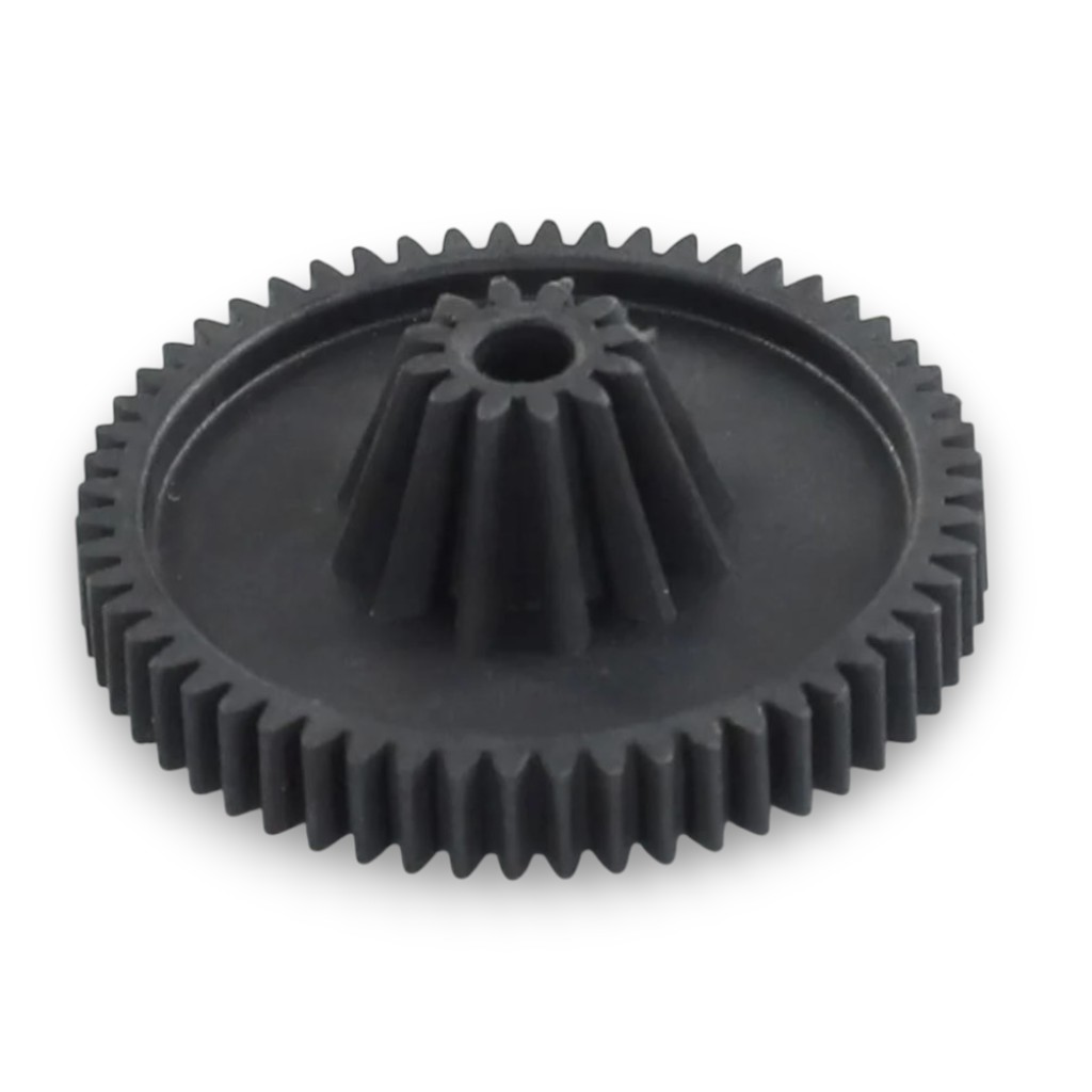 Шестерня мясорубки Philips D72/8мм, H27мм, z56/12 прям, конусная (058в)