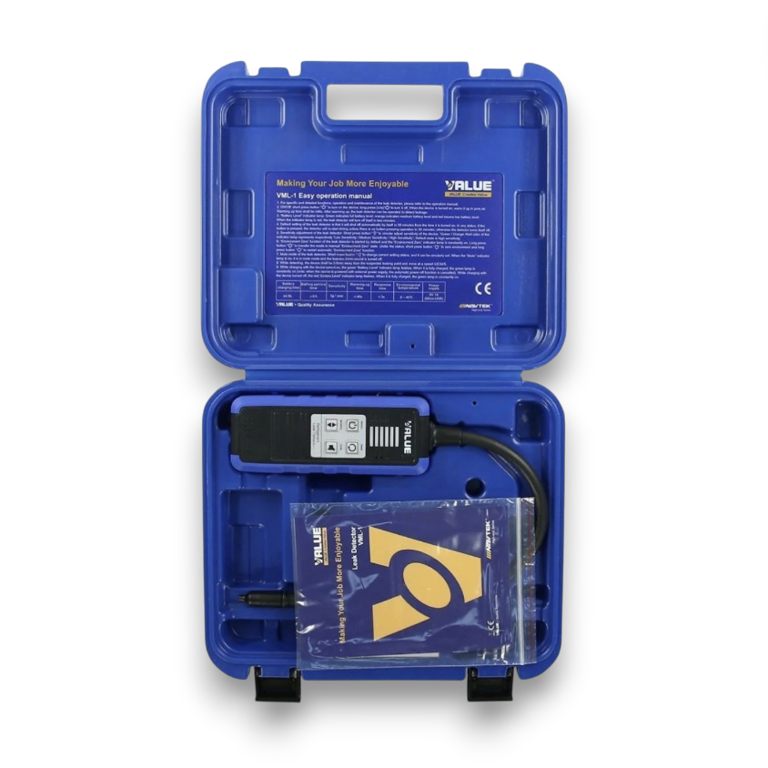 Течеискатель VML-1 R12,22,134,404,407,410 и др. Чувств. 3гр/год чемодан