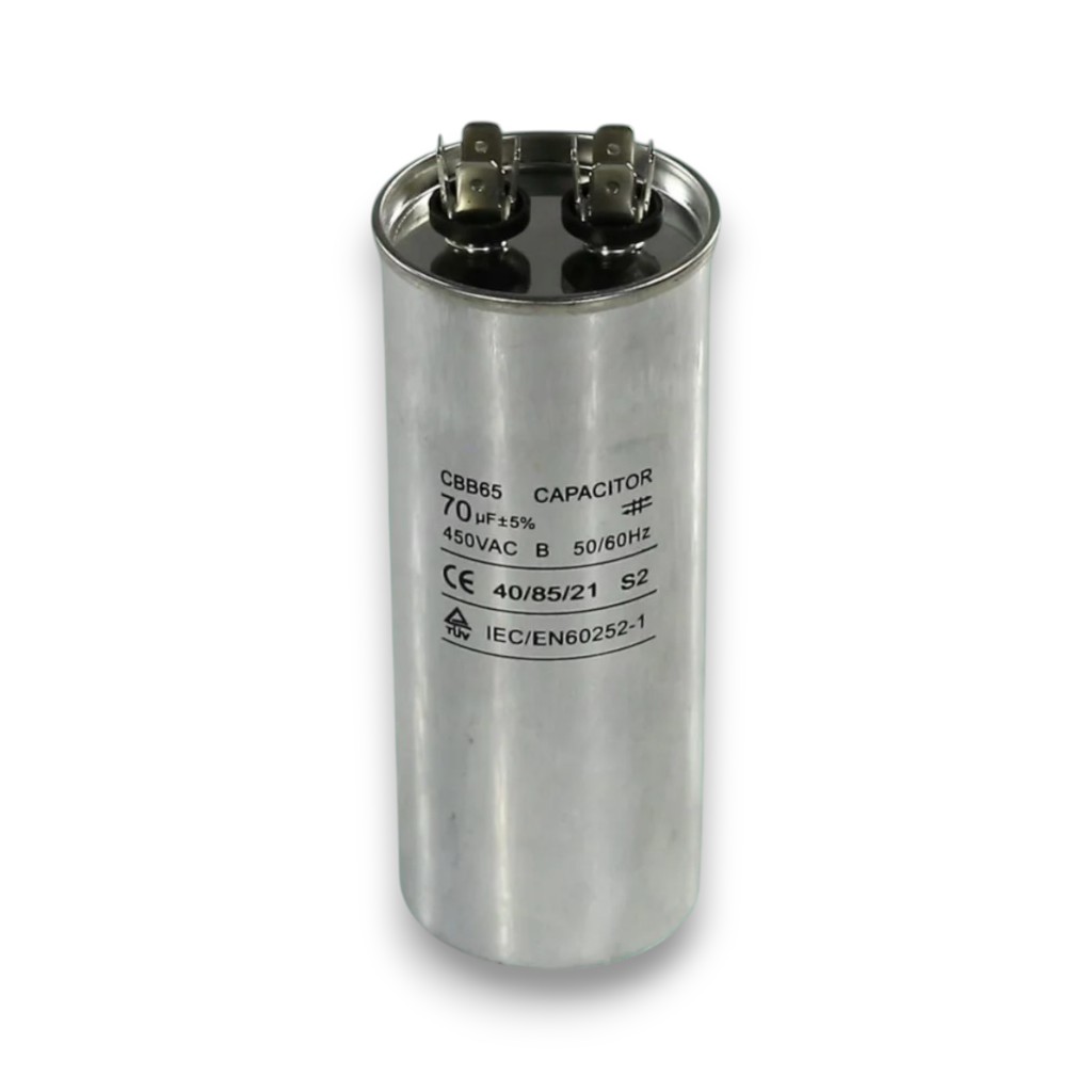 Конденсатор CBB65 70 мкф 440-450V металл BC370