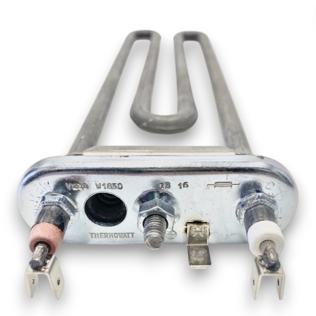 Тэн СМА 1850W 240 mm прямой с отверстием под датчик, Thermowatt, двойная клемма 481281729736, 34006112, C00385149