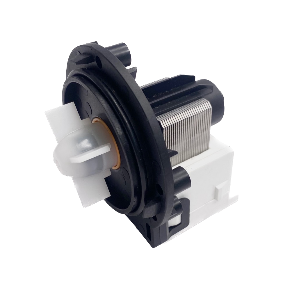 Помпа для стиральной машины Indesit, Ariston Plaset 3 винта, клеммы НАЗАД ВМЕСТЕ, C00283277