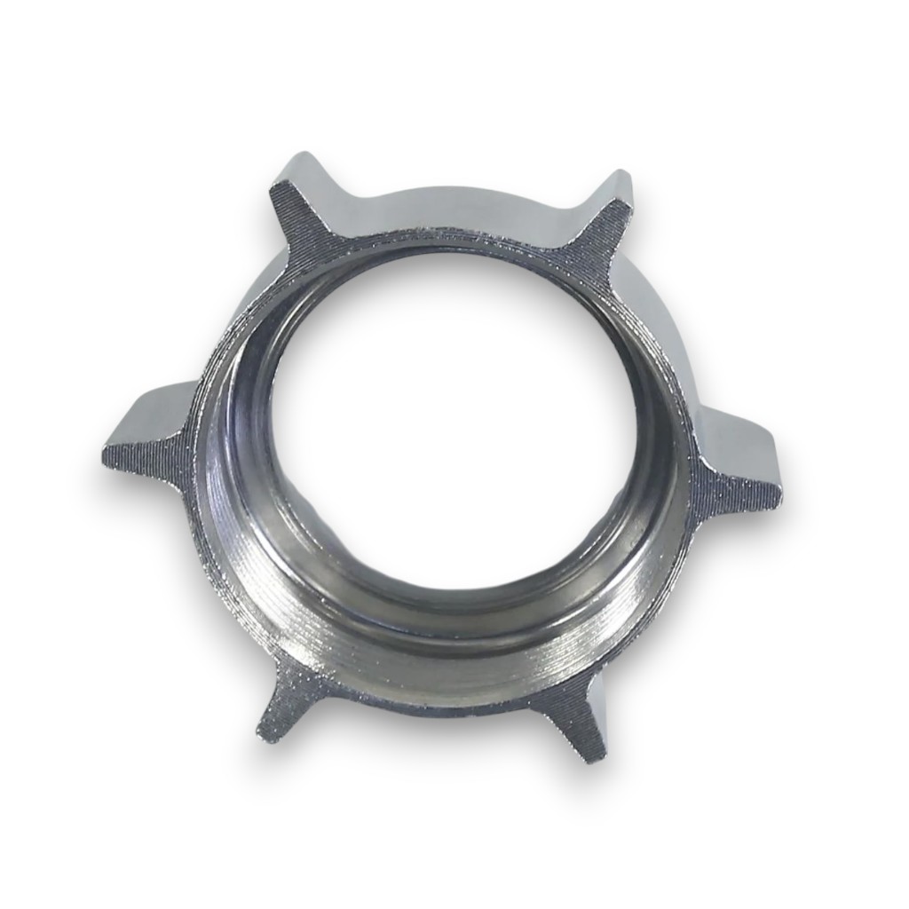 Гайка мясорубки промышленная D-73мм MRZ017