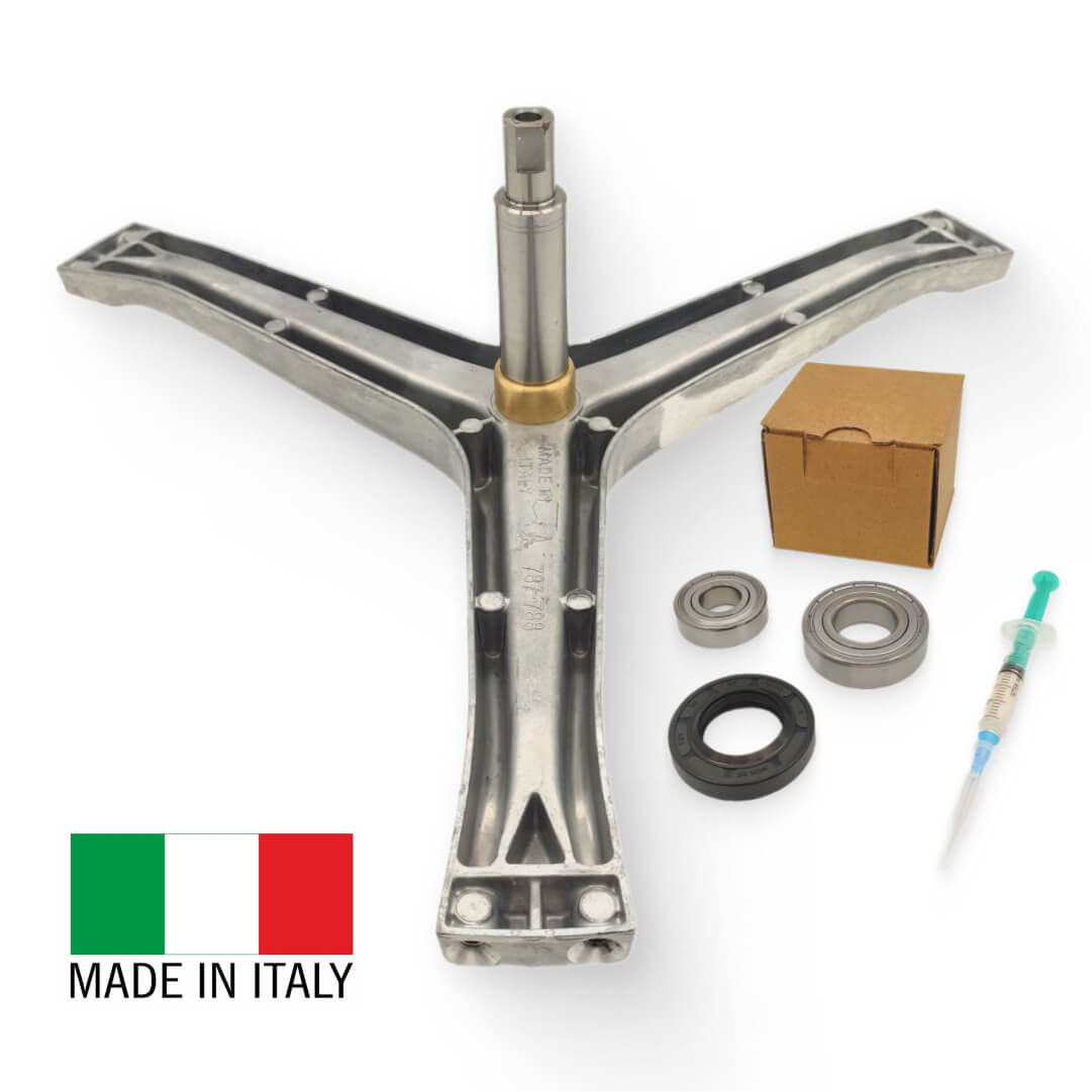 Крестовина + комплект подшипников SKF для стиральной машины Bosch Classixx 244196, 00244196, COD.788 Италия