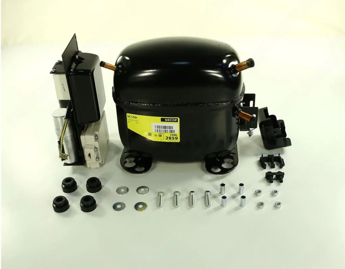Компрессор Secop SC15D 1942 Вт, R‑22, HBP, в упаковке