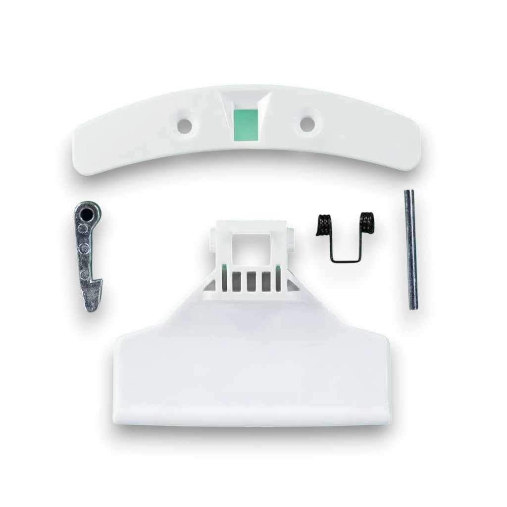 Ручка люка стиральной машины комплект Zanussi 50267907009 белая DHL016ZN