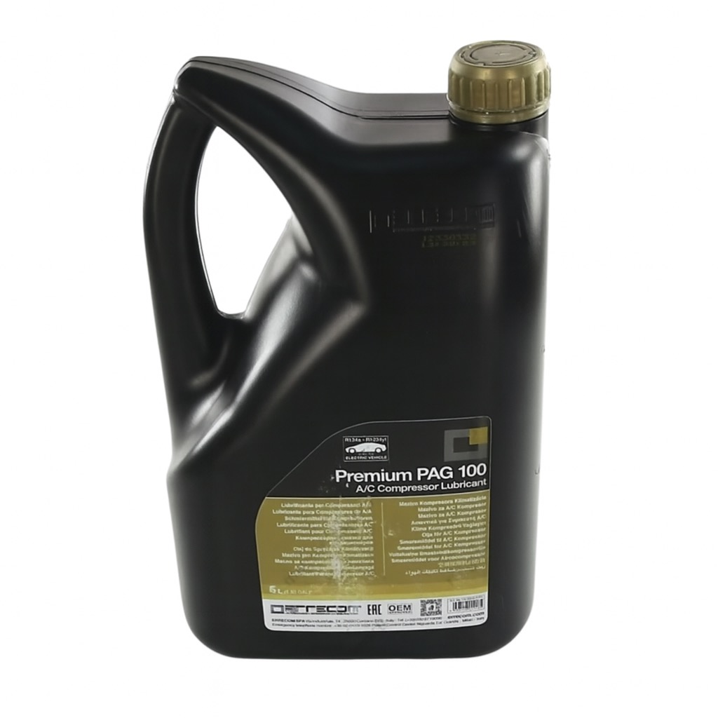 Синтетическое масло Errecom LR-PAG 100, 5 л, R‑134a Синтетическое масло Errecom LR-PAG 100, 5 л, R‑134a