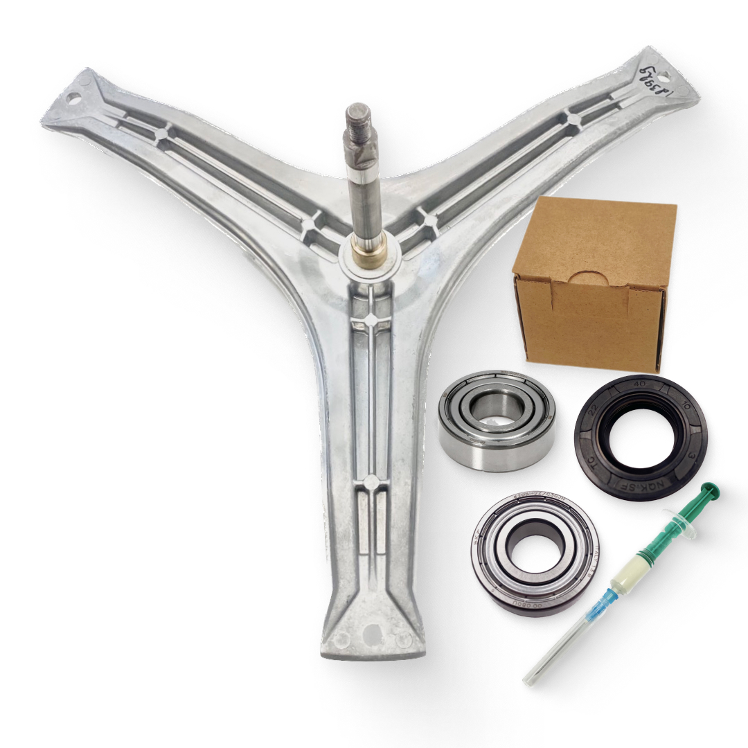 Крестовина + комплект подшипников SKF для стиральной машины Candy вал 135 мм, 92994920, 49003266