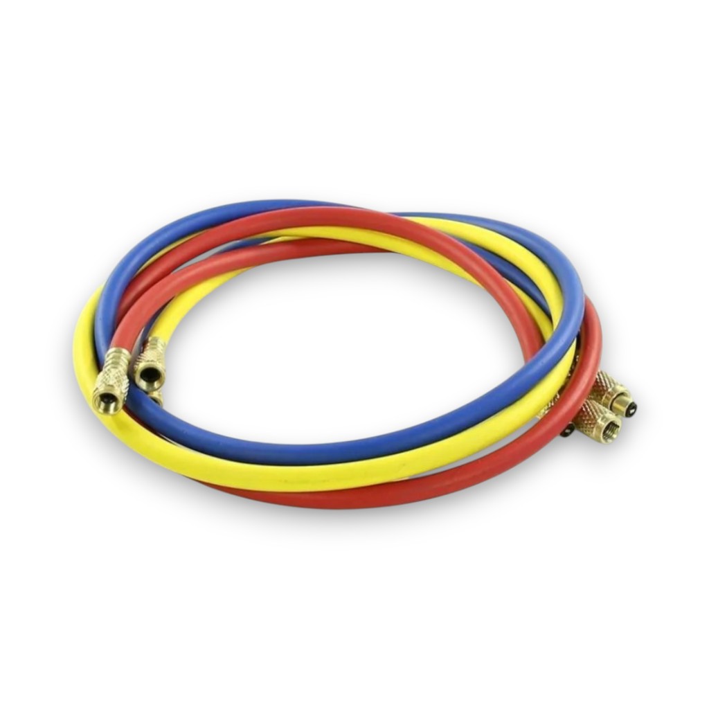 Шланг заправочный L-120см 1/4 дюйм 500-2500 Psi 3шт FC, CH-R22-120