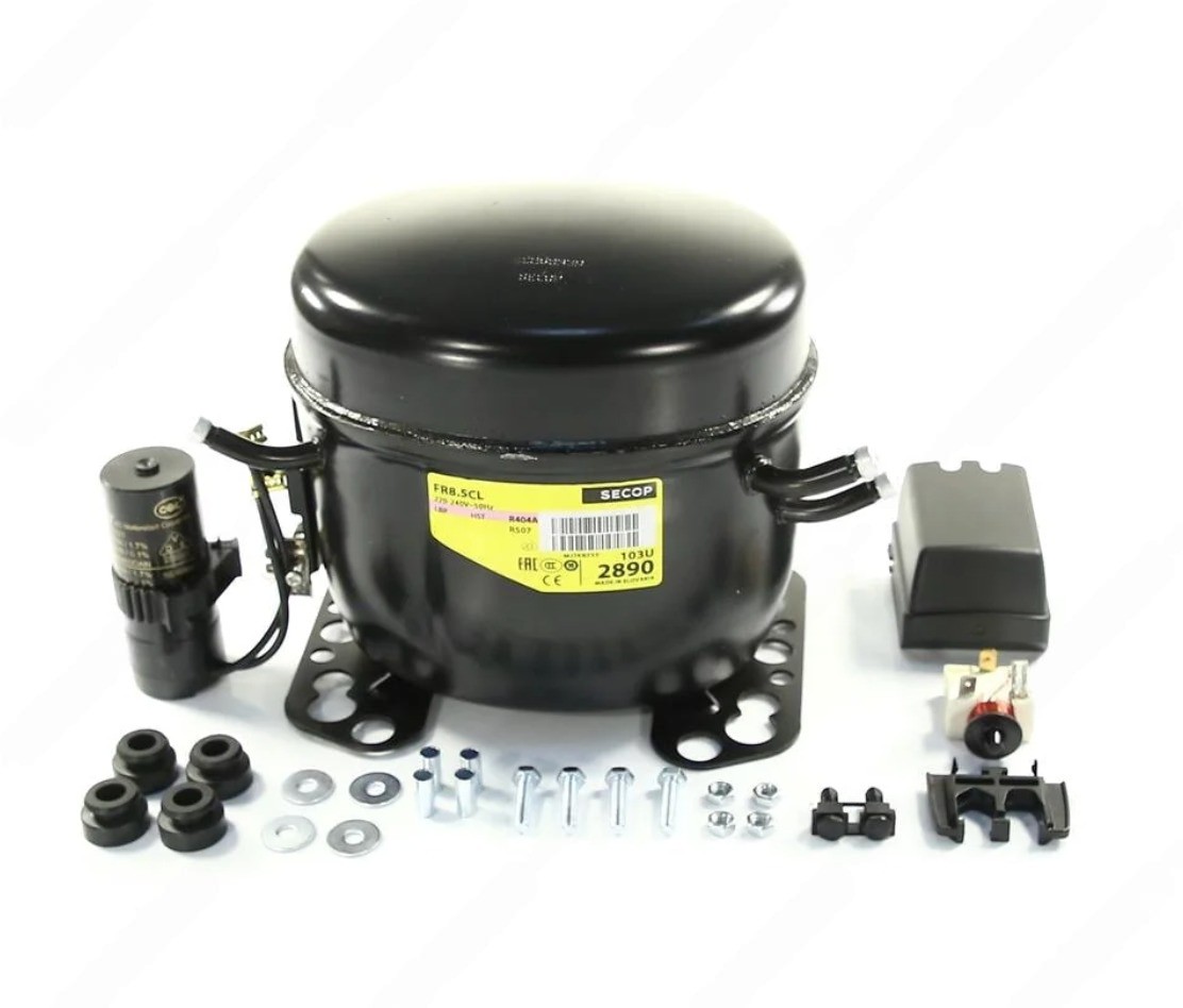 Компрессор Secop FR8.5CL 332 Вт, R‑404A, LBP, Словакия