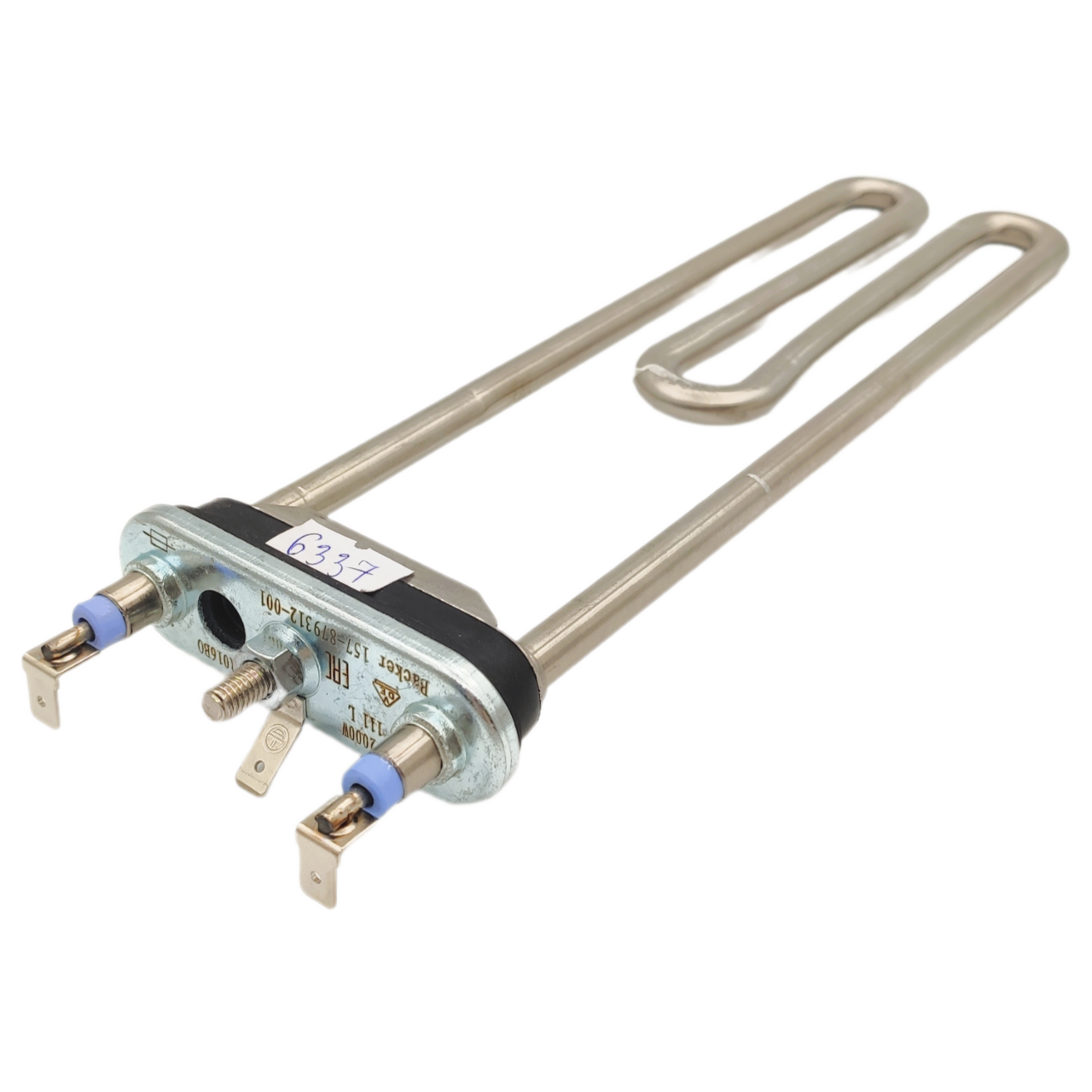ТЭН стиральной машины, 2000W, L-240мм, Bosch, Siemens, 12029196, BACKER