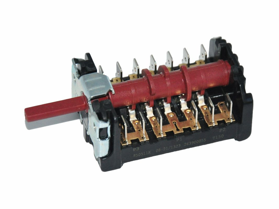 Переключатель режимов SOKEN RT345 - 7 позиций (6+0) для плиты BEKO 263900055