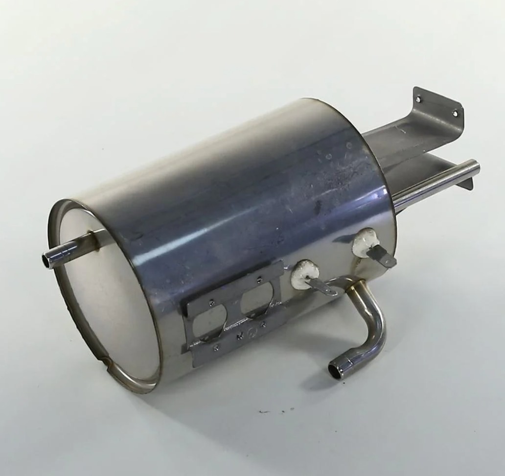 Бак кулера с ТЭНом 500W D-93мм 220V выход сбоку KL028