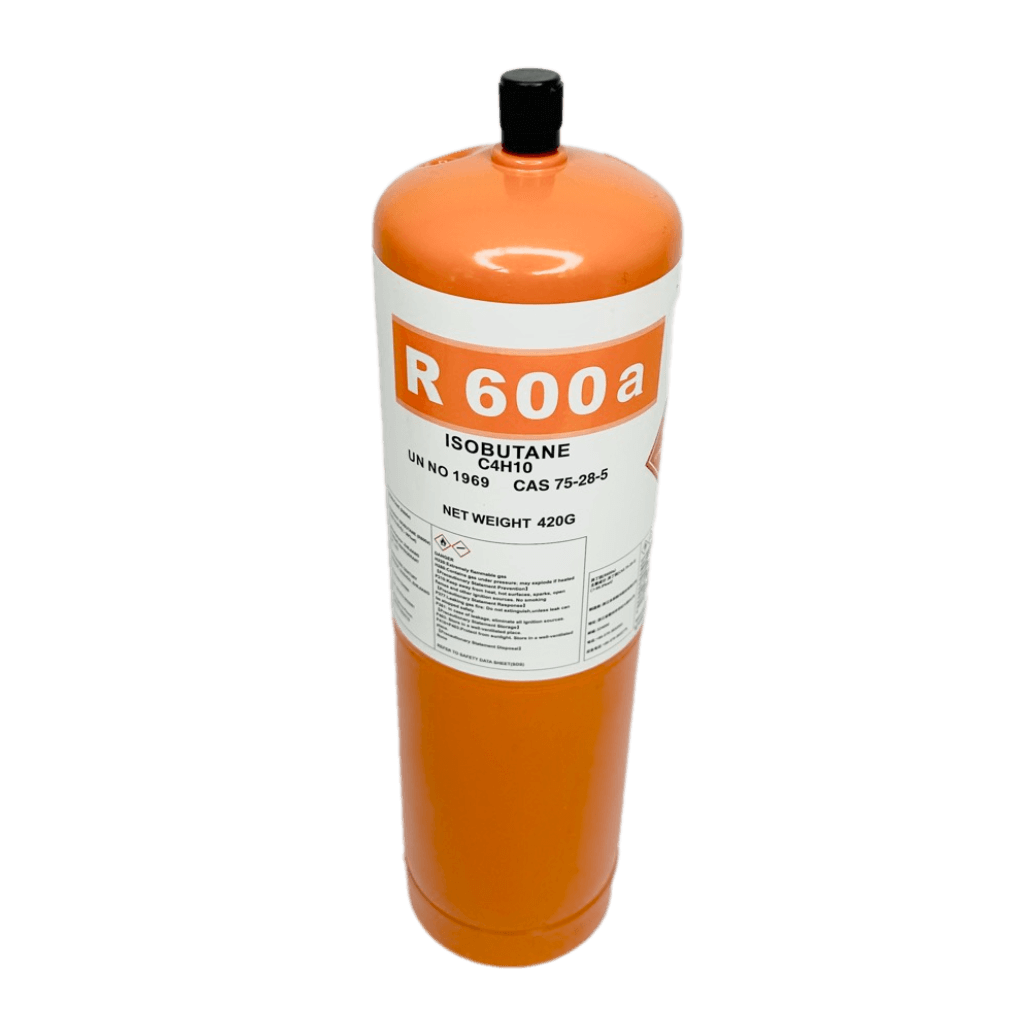 Фреон R600 с клапаном 420гр фреона, 870 гр