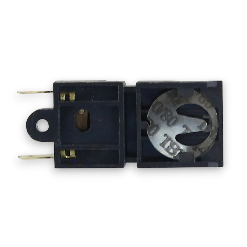 Кнопка для электрочайника 2 контакта 13A 220-250V черная 15986 для включения запчасть ТЭНа ECH011