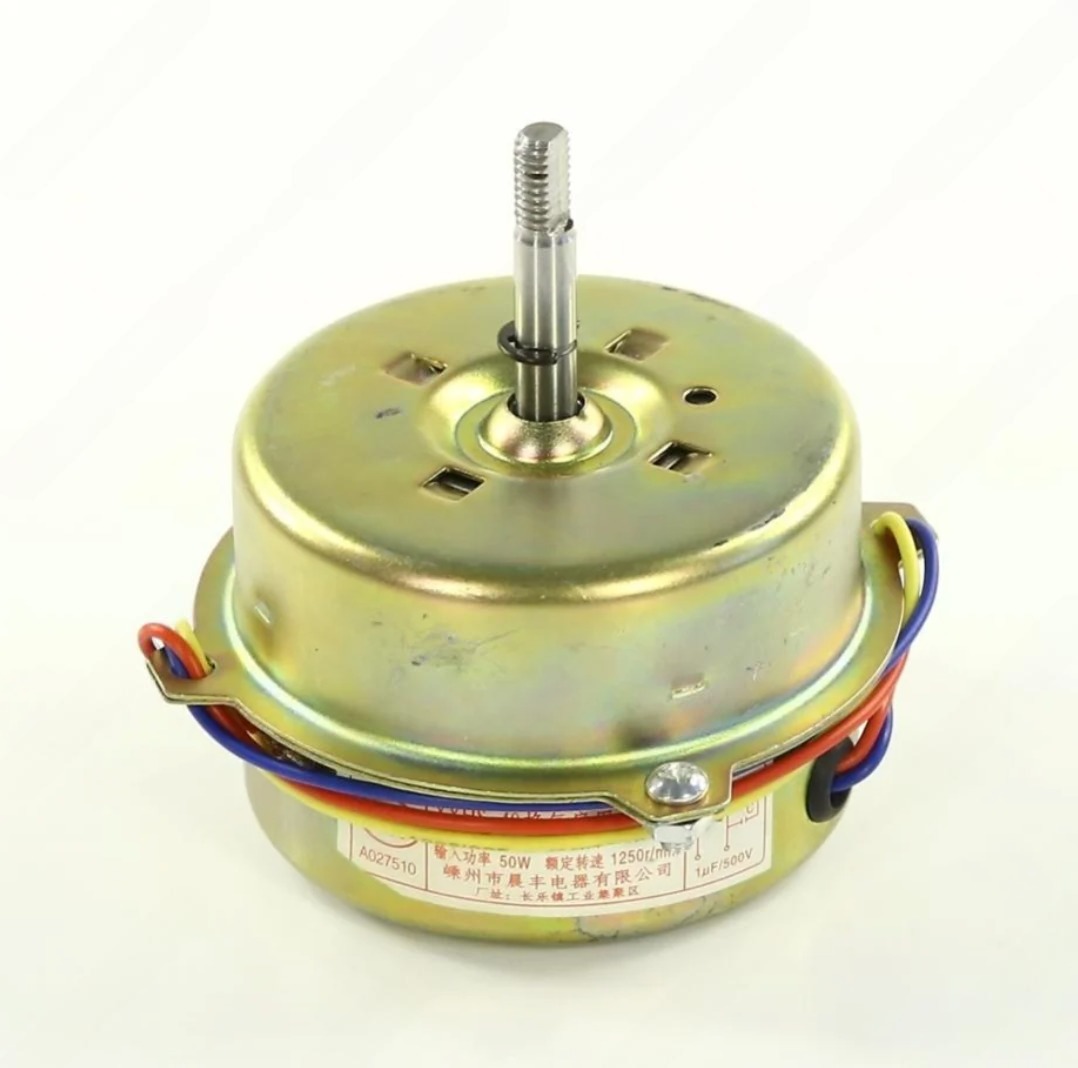 Двигатель тепловентилятора 40-50W 1250об/мин D-81мм TV001 Двигатель тепловентилятора 40-50W 1250об/мин D-81мм TV001