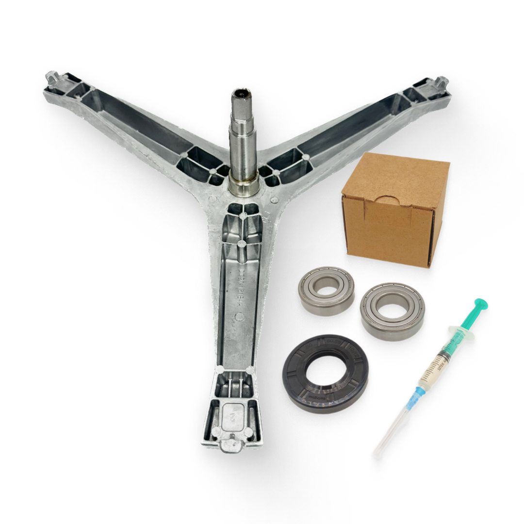 Крестовина + комплект подшипников SKF для стиральной машины Samsung, вал 107 мм DC97-15183A, DC97-15971A