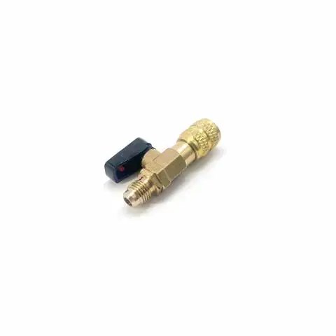 Вентиль-переходник к балону фреона R410/R22, с краном BC-02