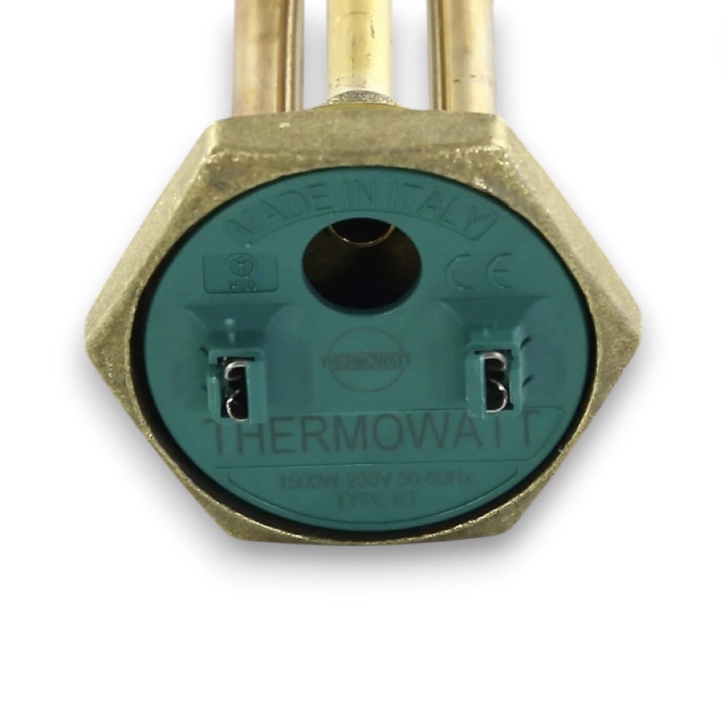 ТЭН водонагревателя 1500W 220V 1 дюймов1/4 Ø42мм анод M6 RCT медь L200/260мм Thermowatt