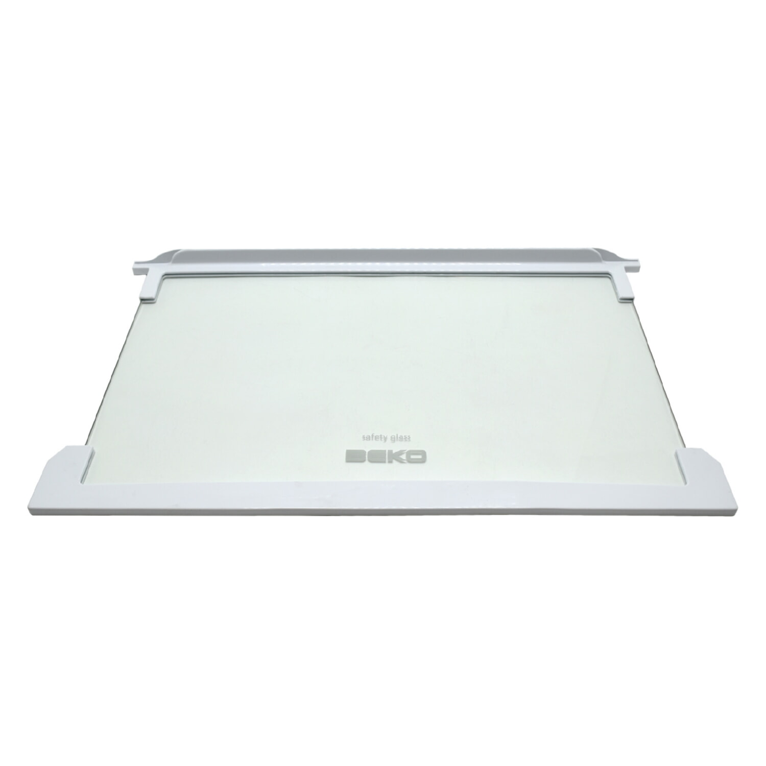 Полка холодильника стекло в сборе 495x305мм Beko 4564210100 Оригинал