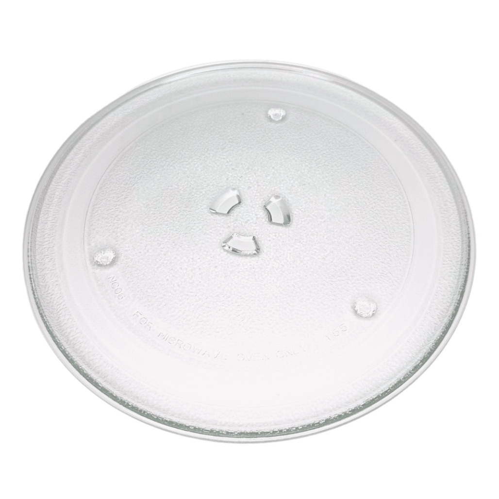 Блюдо (тарелка) СВЧ 255 мм с креплением 4.63.060.22, 9800058, 00260948