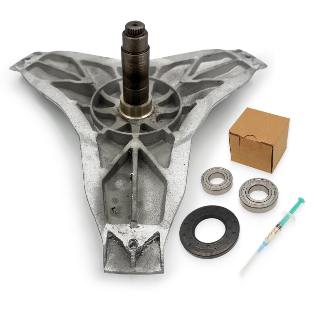 Крестовина + комплект подшипников SKF стиральной машины Miele W1 усиленная 9643670