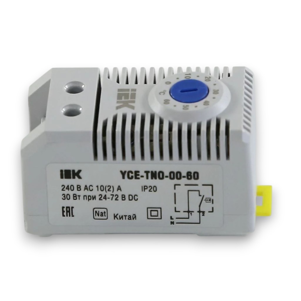Термостат УККт от 0 до +60°C NO IEK YCE-TNO-00-60