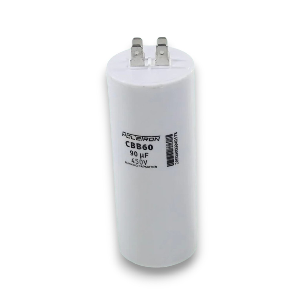 Конденсатор CBB60 90 мкф 450V пластик CAP541UN