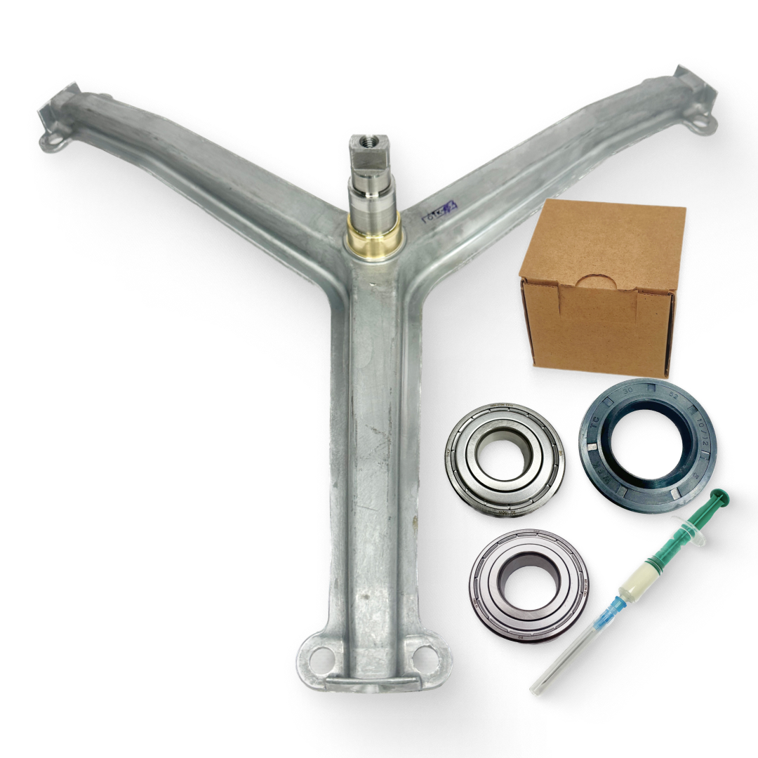 Крестовина + комплект подшипников SKF для стиральной машины Indesit НЕРАЗБОРНЫЙ БАК, 210099333, в бак C00109633, C00194233, C00282747, C00145034