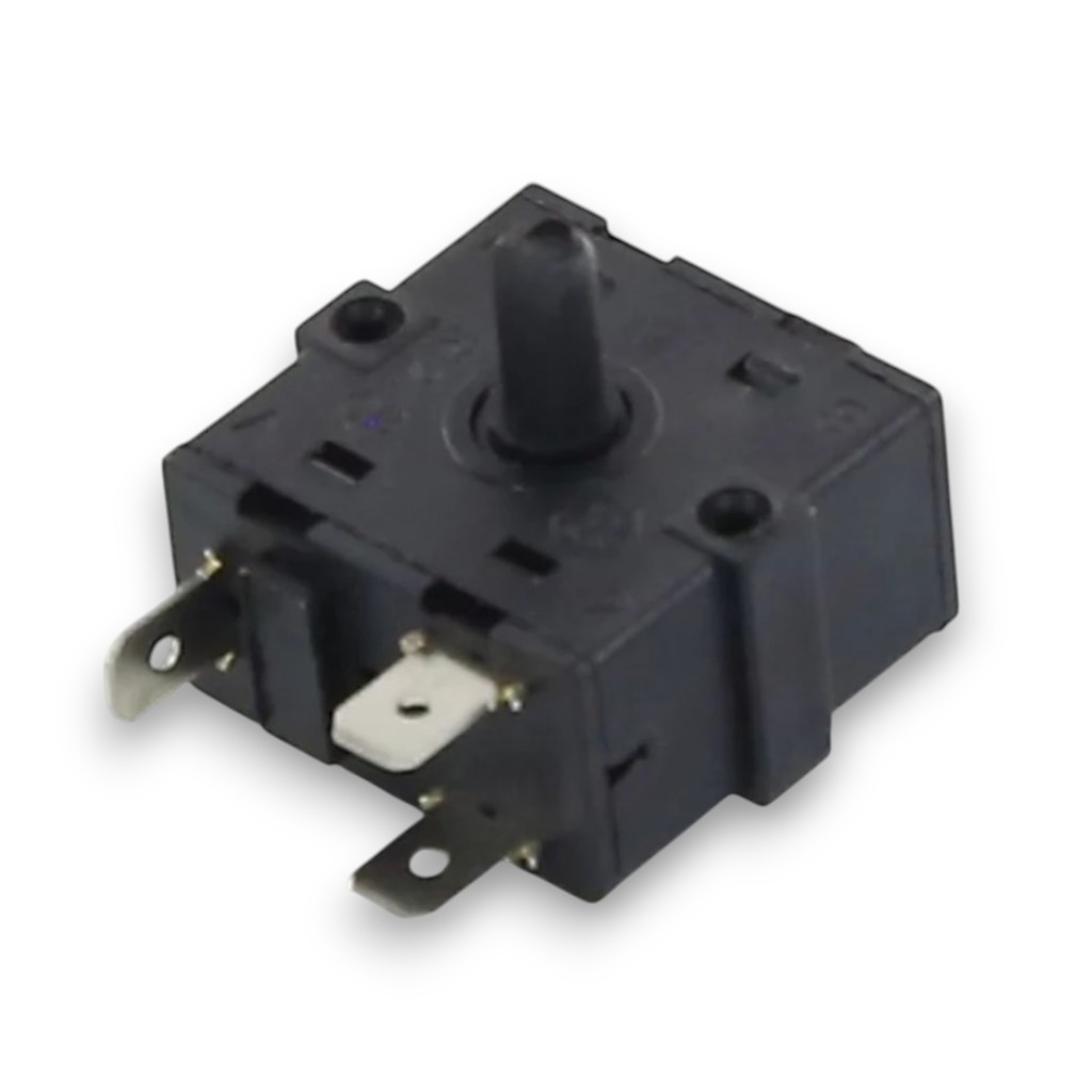 Переключатель масляного обогревателя 2-х позиционный, 3 контакта, подходит для мини печей, бойлеров, тепловых завес, 16150 PR002