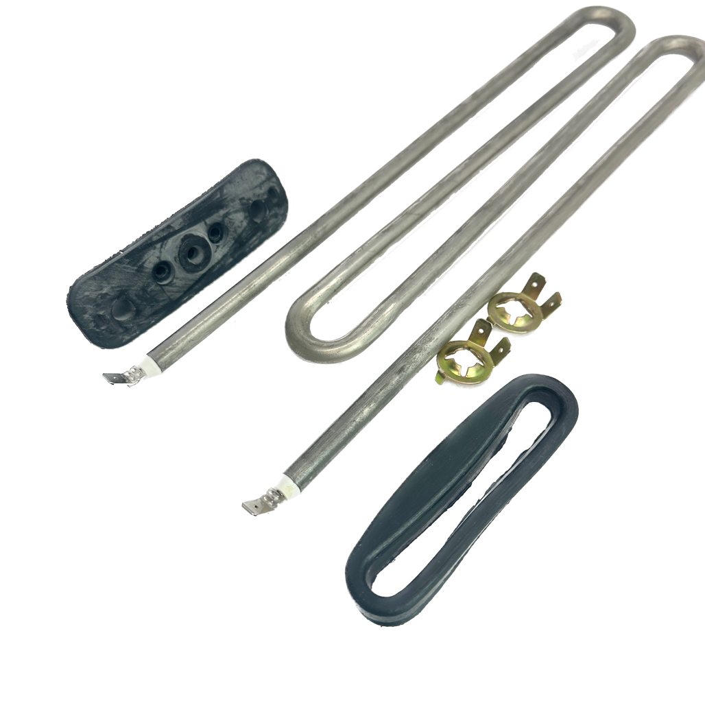 ТЭН стиральной машины MIELE 3000W L-280 мм комплект 2 резинки (с отверстием и без) IRCA 340732 ТЭН стиральной машины MIELE 3000W L-280 мм комплект 2 резинки (с отверстием и без) IRCA 340732