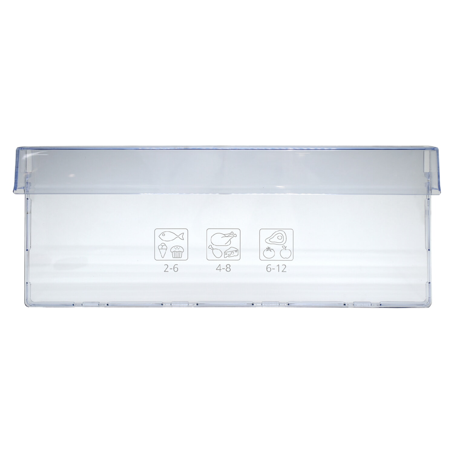 Панель ящика холодильника T605 470x185мм Beko 4694441000 Оригинал