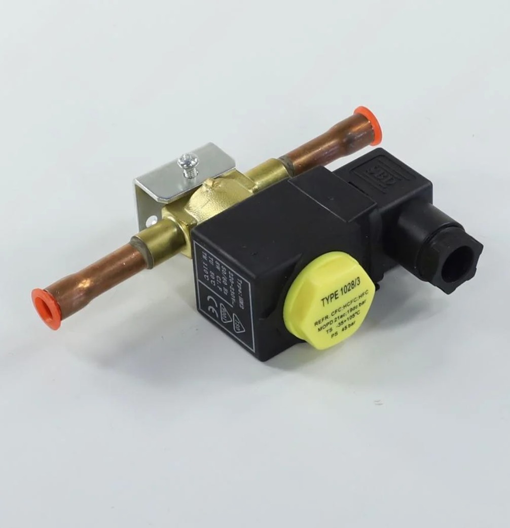 Вентиль соленоид 9,52мм 3/8 дюйм SV1028/3 пайка RF21D11