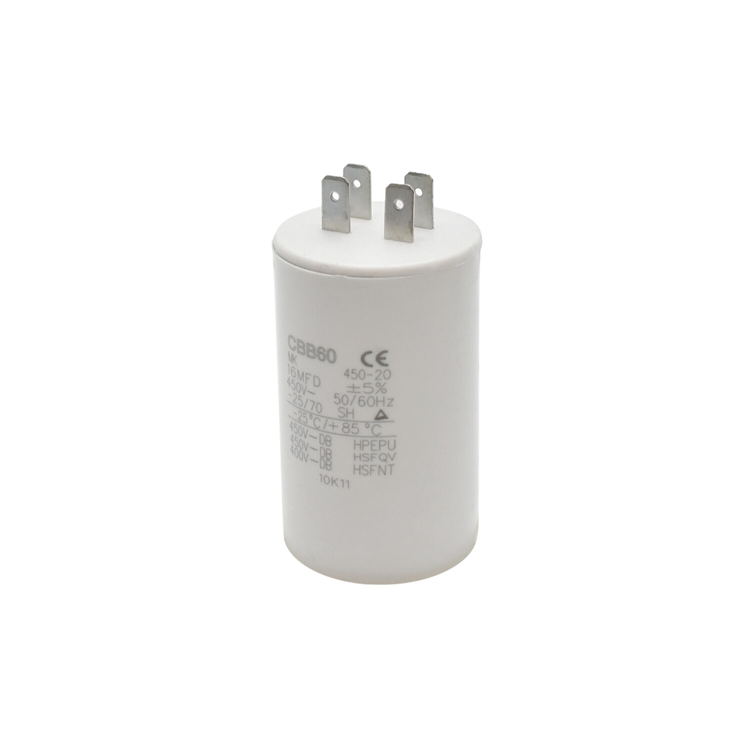 Конденсатор стиральной машины 16MF CBB 60 450V 16mF CBB60
