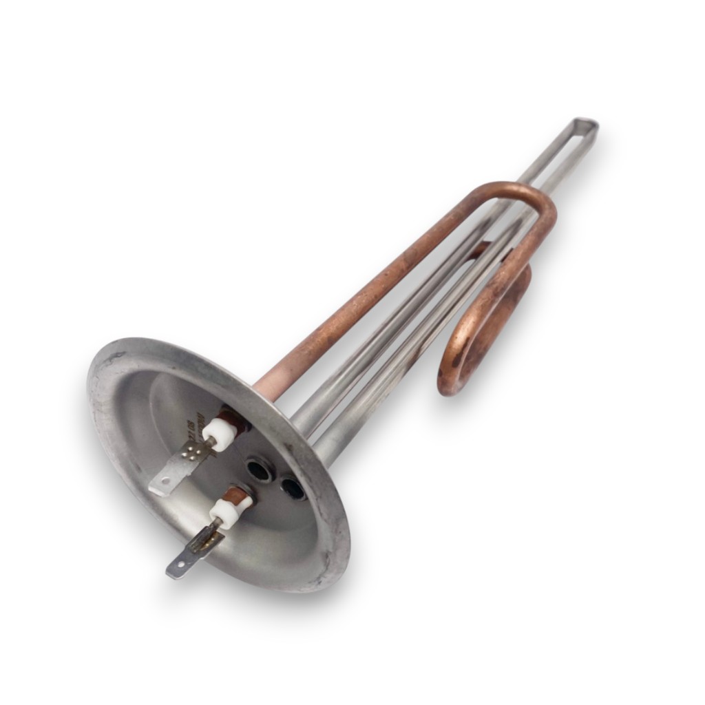 Тэн водонагревателя 1500w, RF 92 мм М6, L-285мм 2 клеммы 3170519
