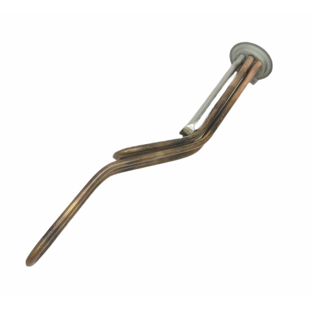 ТЭН водонагревателя Thermex 2000W (700+1300), RF медь, D64, М4, клеммы под разъем, L350мм, горизонтальный, 20053, 3401336