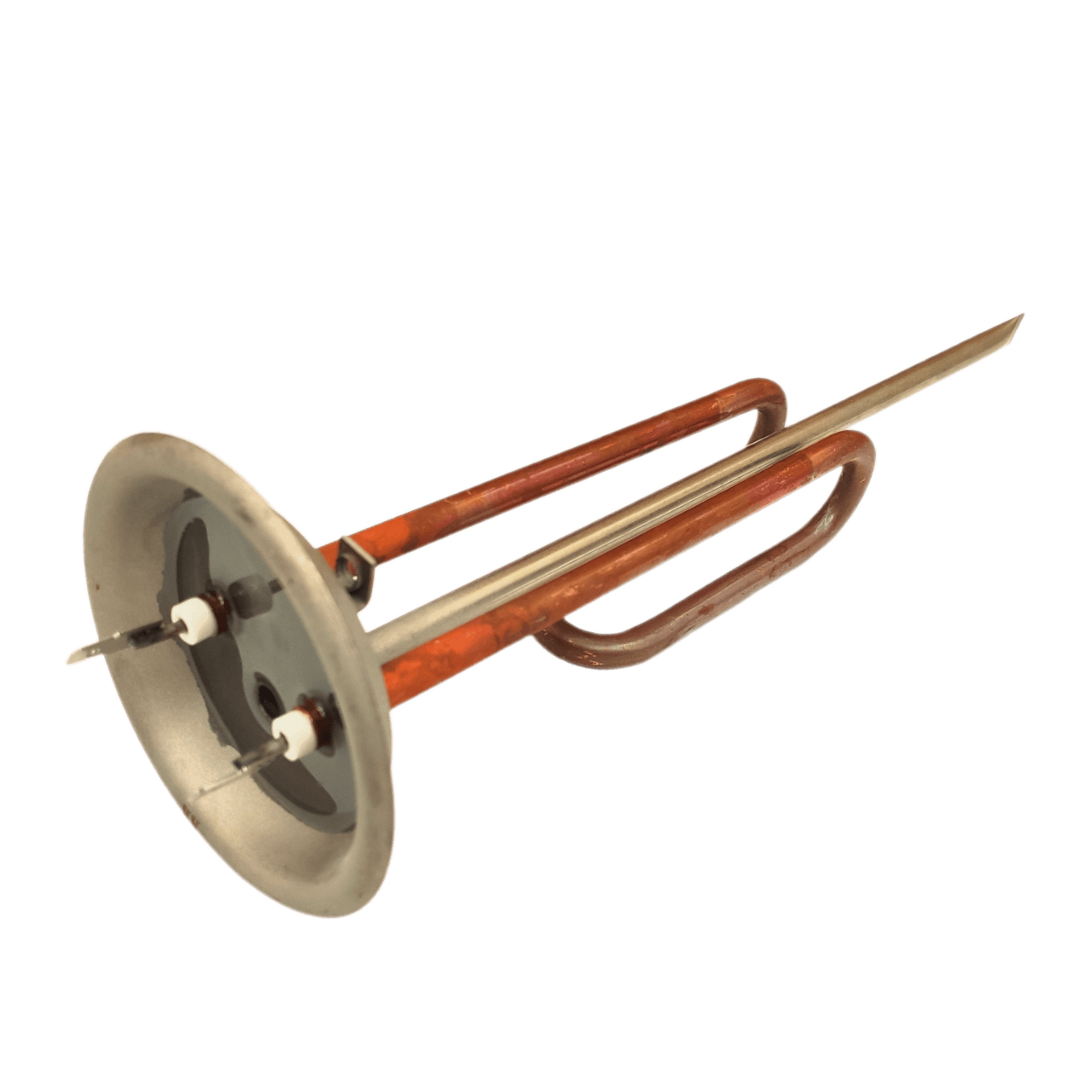 ТЭН водонагревателя RF 1500W, медь, Ø92мм, М6, клеммы под разъем, L285мм, 220V, 10941