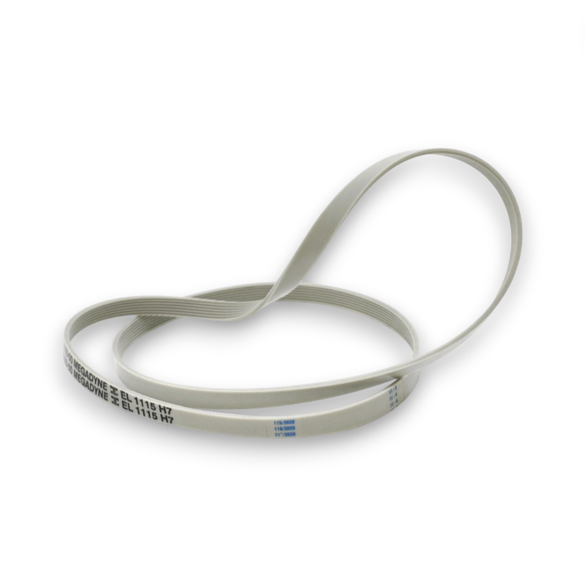 Ремень Megadyne 1115 H7 EL белый Zanussi, Electrolux, Bosch