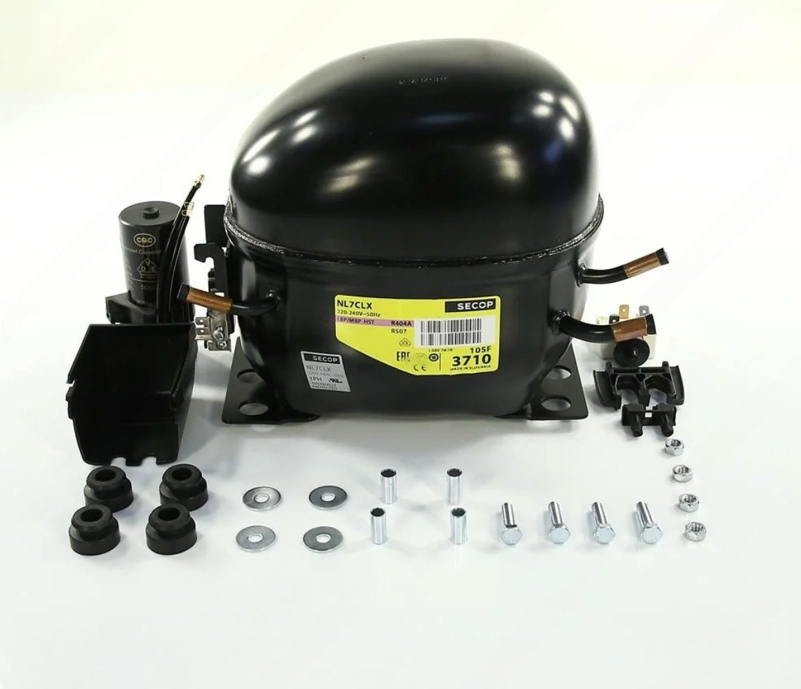 Компрессор Secop NL7CLX 388 Вт, R‑404A, LBP, Словакия
